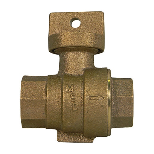 A. Y. Mcdonald Curb Stop & Waste Lead Free Valve 1-1/2 in | SiteOne US
